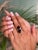 Retro Style Bold Two-Stone 8.47 Carat Garnet Ring in Sterling Silver - Size 7.5 For Sale - Image 6 of 11