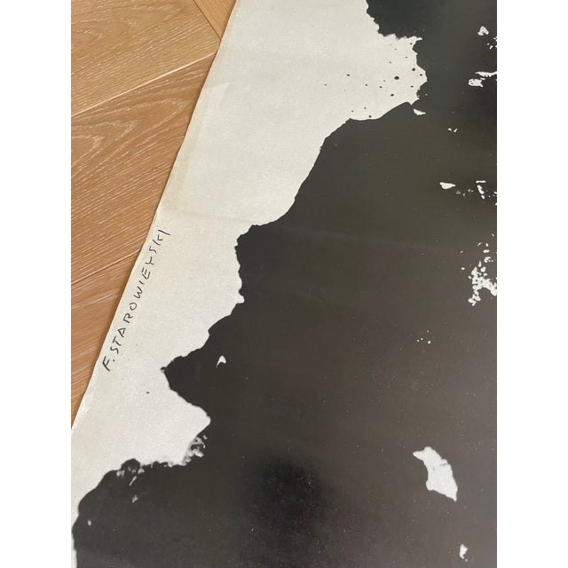 1980s Die Zofen Original Theater Poster by Franciszek A. B. Bilberstein-Starowieyski, 1986 For Sale - Image 5 of 9