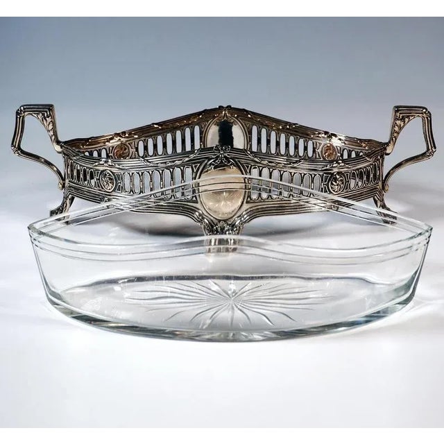 Art Nouveau Silver Jardinière from Koch & Bergfeld, 1890s For Sale - Image 5 of 8