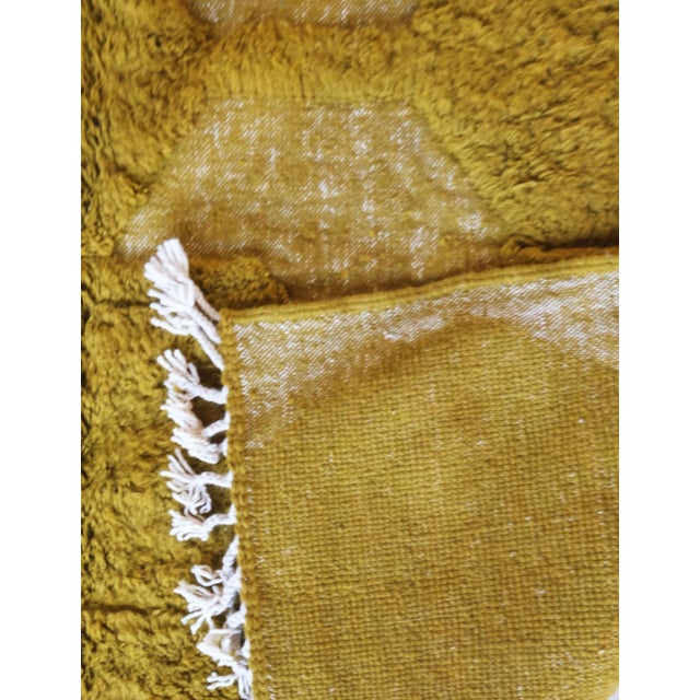 Moroccan Handwoven Wool Rug - 9.3 X 8.1 Ft For Sale In Cleveland - Image 6 of 8