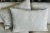 Traditional Pair Vintage Belgian Linen Oblong Pillows/Cushions With a Flame Stitch Pattern For Sale - Image 3 of 9