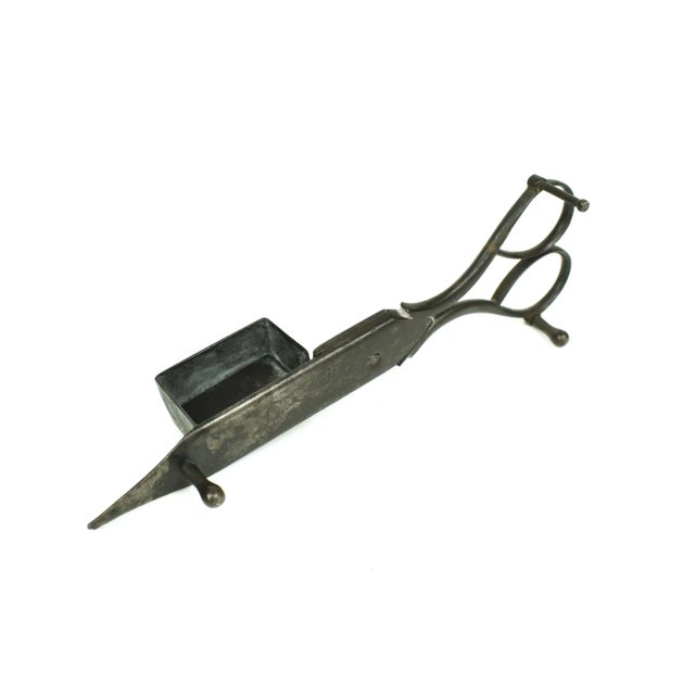Late 19th Century Antique Late 19th Century Candle Snuffer Candle Trimmer Scissor For Sale - Image 5 of 6