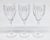Beautiful never used vintage wine or water stemware glasses made in France by Christofle. These glasses are in the box as...