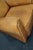 Vintage French Cognac-Colored Leather Club Chair, 1940s For Sale - Image 4 of 16