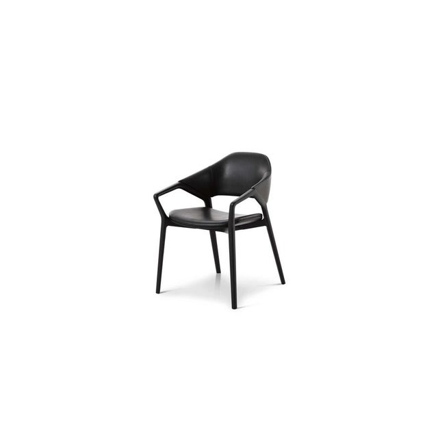 Black Stained Ash Ico Chair from Cassina For Sale - Image 4 of 10