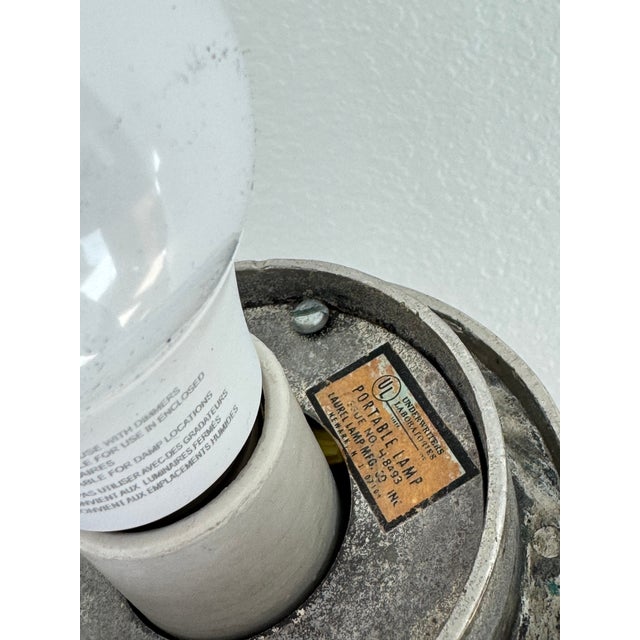 Metal Vintage Laurel 'Mushroom' Floor Lamp For Sale - Image 7 of 10