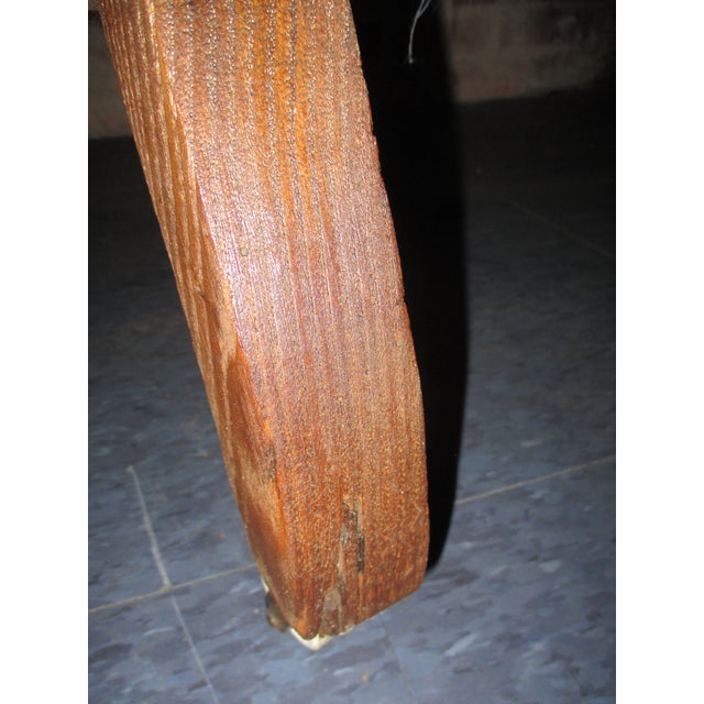 Late 19th Century Antique Victorian Ornate Heavily Carved Walnut Loveseat For Sale - Image 15 of 16
