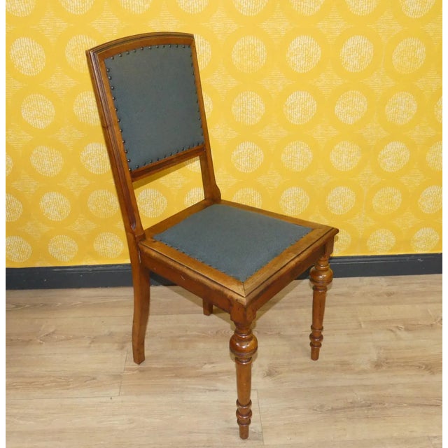 Brown Dining Room Chairs, Set of 6 For Sale - Image 8 of 12
