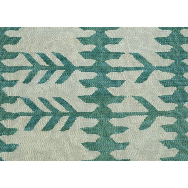 Turkish Kilim Oriental Handmade Flatweave 2'11" x 4'5" #18159 For Sale In Houston - Image 6 of 8
