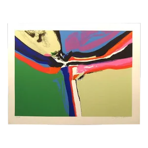 Charles Schorre "Earthburst" Signed Original Serigraph