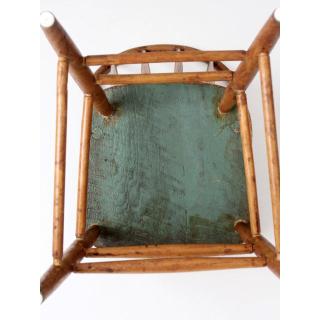 Vintage Windsor Spindle Back Chair For Sale - Image 11 of 11