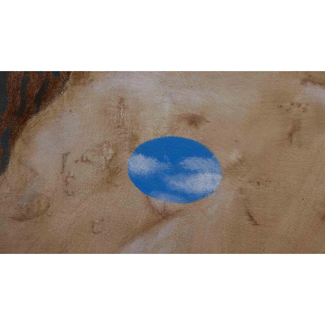 "Artemisia don't leave" me is an original painting realized by Ukrainian artist Okno in 2023. Oil, sanguine and acrylic on...