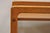 Vintage Mid Century Danish Modern Teak Wood 2 Tier Rolling Bar Cart Side Table For Sale - Image 9 of 12