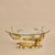 Mid-Century Modern Belgian Brass Bonsai Round Glass Top Coffee Table by Willy Daro No. 01, 1970s For Sale - Image 3 of 12