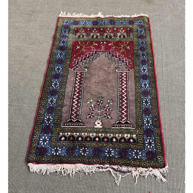 Handmade Iranian Wool Rug For Sale - Image 10 of 10