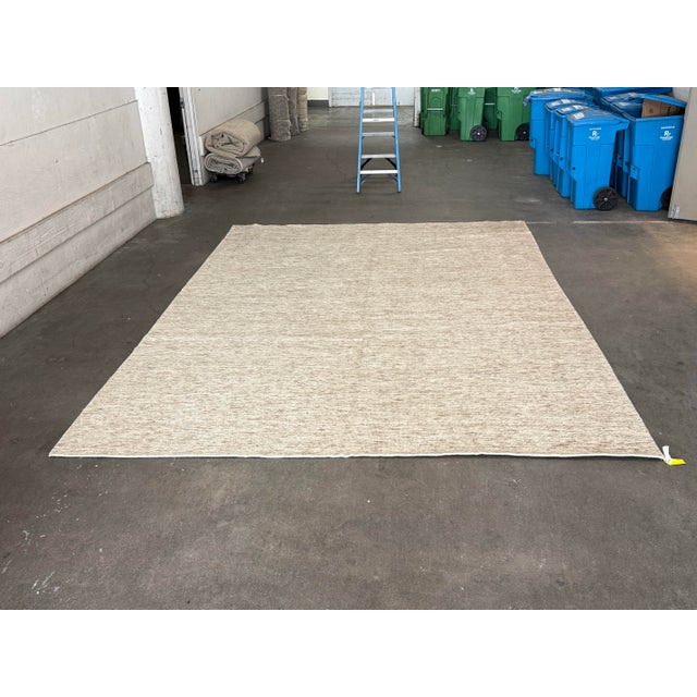 2020s 10ft × 13ft Modern Flatweave Area Rug For Sale - Image 5 of 12