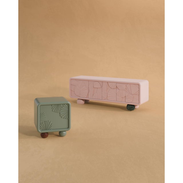 Mon Ooh Bedside Tables by Malabar, Set of 2 For Sale - Image 12 of 18