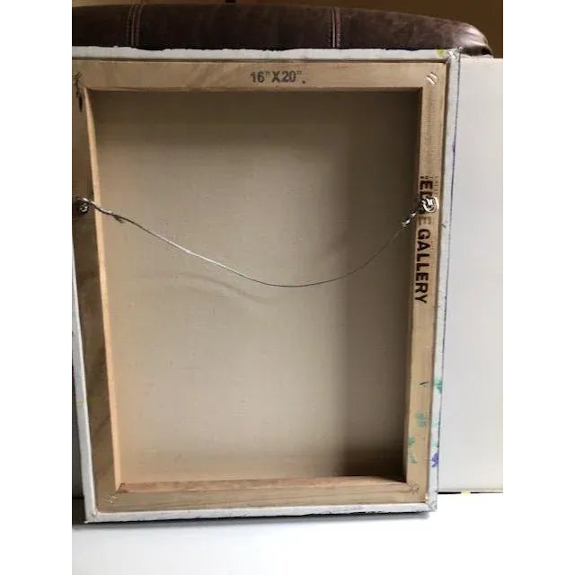 Late 20th Century "Spirit of the South Mountain" Original Watercolor Landscape Painting For Sale - Image 5 of 5