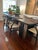 2020s Custom Made Mid-Century Modern Solid Oak Ebonized Dining Table For Sale - Image 5 of 5