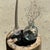 Side Table in Petrified Wood, Black Heartwood and White Bark, 1980s For Sale - Image 16 of 18