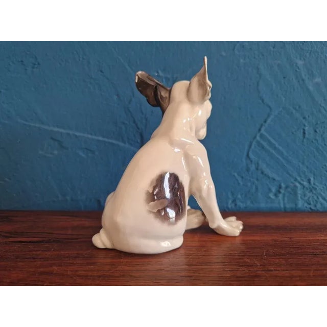 French Bulldog Puppy Figurine from Nymphenburg For Sale - Image 4 of 7