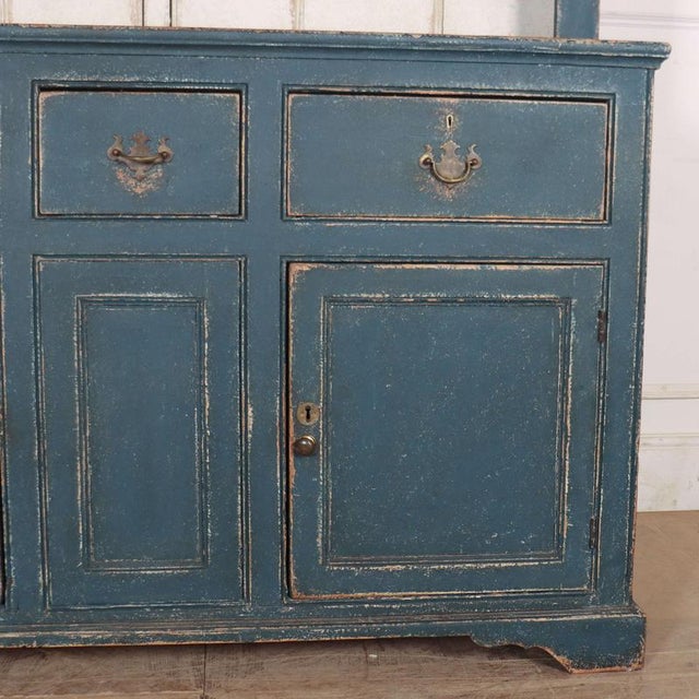 Forest Green West Country Pine Dresser For Sale - Image 8 of 12