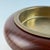 Wood Italian Walnut and Patinated Brass Ashtray by Sandro Petti, 1970s For Sale - Image 7 of 11