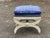 Country House Stool in Carved Frame For Sale - Image 3 of 12