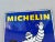 Mid-Century Modern Double-Sided Michelin Tires Porcelain Advertising Sign, France, 1970s For Sale - Image 3 of 11