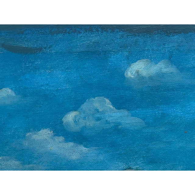 Alfonso Coastal Beach Scene Painting on Canvas For Sale - Image 4 of 12