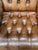 Large English Wing Back Chair of Tufted Tanned Leather With Nail-Head Trim For Sale - Image 13 of 16