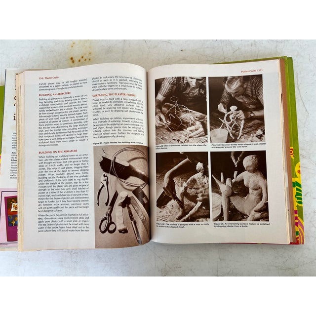 1970s Art & Craft Hardcover Books- Set of 4 For Sale - Image 9 of 11