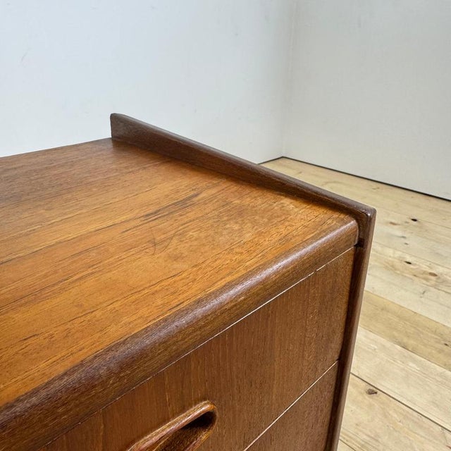 Wood Vintage Danish Teak Bedside Table, 1960s For Sale - Image 7 of 10