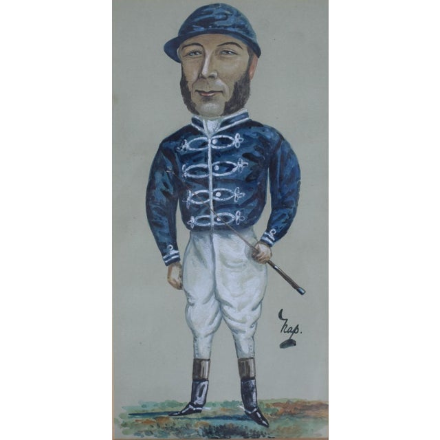 Art Sz: 14"H x 7"W Frame Sz: 20 3/4"H x 13 3/4"W Medium: watercolour and bodycolour on paper John Howe Osborne, also known...