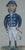 Art Sz: 14"H x 7"W Frame Sz: 20 3/4"H x 13 3/4"W Medium: watercolour and bodycolour on paper John Howe Osborne, also known...