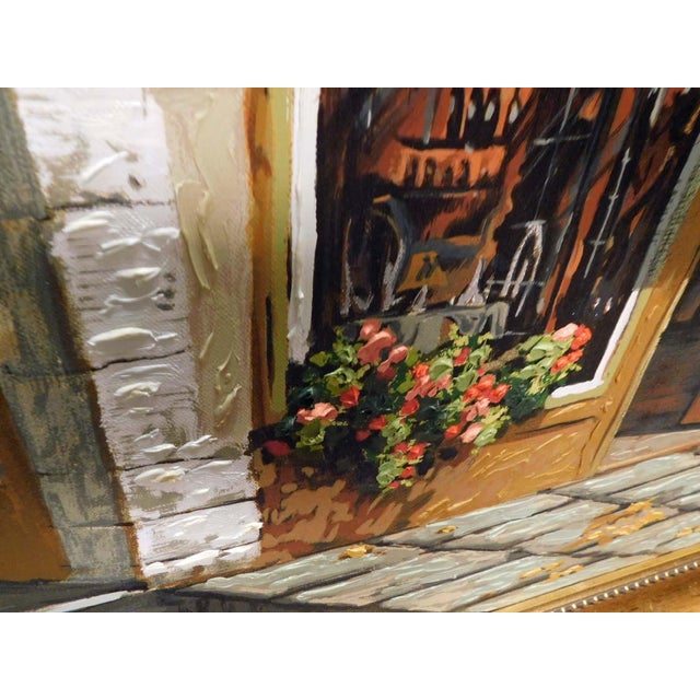 Viktor Shvaiko "Autumn in Venice" on Canvas Framed Hand Signed Make an Offer#179 For Sale In Denver - Image 6 of 9