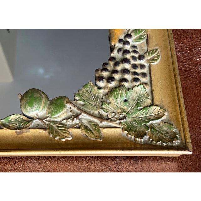 Napa Kitchen Wine Country Carved Mirror For Sale In Sacramento - Image 6 of 12