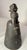 Antique 1800's Victorian Solid Heavy Bronze Elizabethan Lady Bell Boot Clapper For Sale - Image 12 of 14