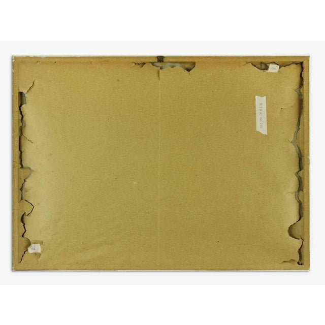 Figure is a contemporary artwork realized by Ennio Calabria in 1970s. Hand signed on the lower margin. Artist's proof (as...