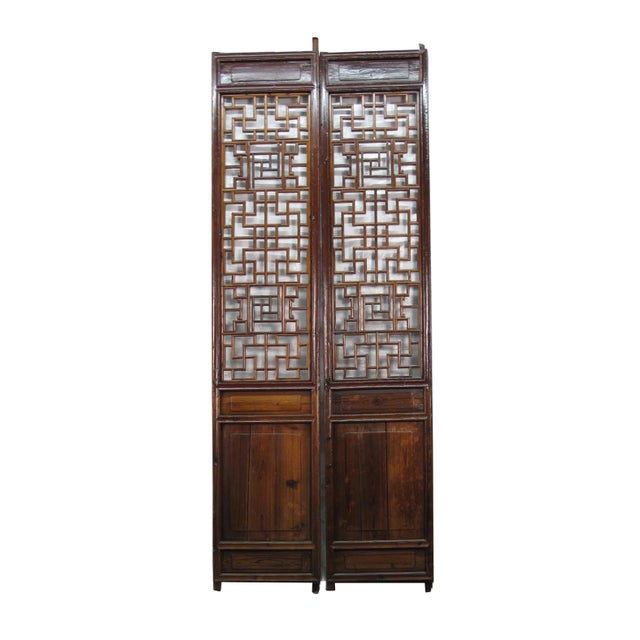 Pair Screen Door Panel For Sale - Image 9 of 9