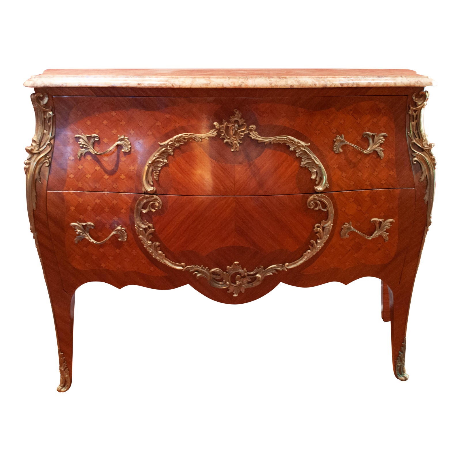 Antique French Bombe Chest Chairish