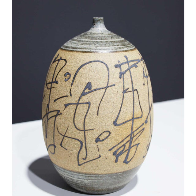 Ceramic Tim Keenan Ceramic Vessel Mid Century Modern For Sale - Image 7 of 7