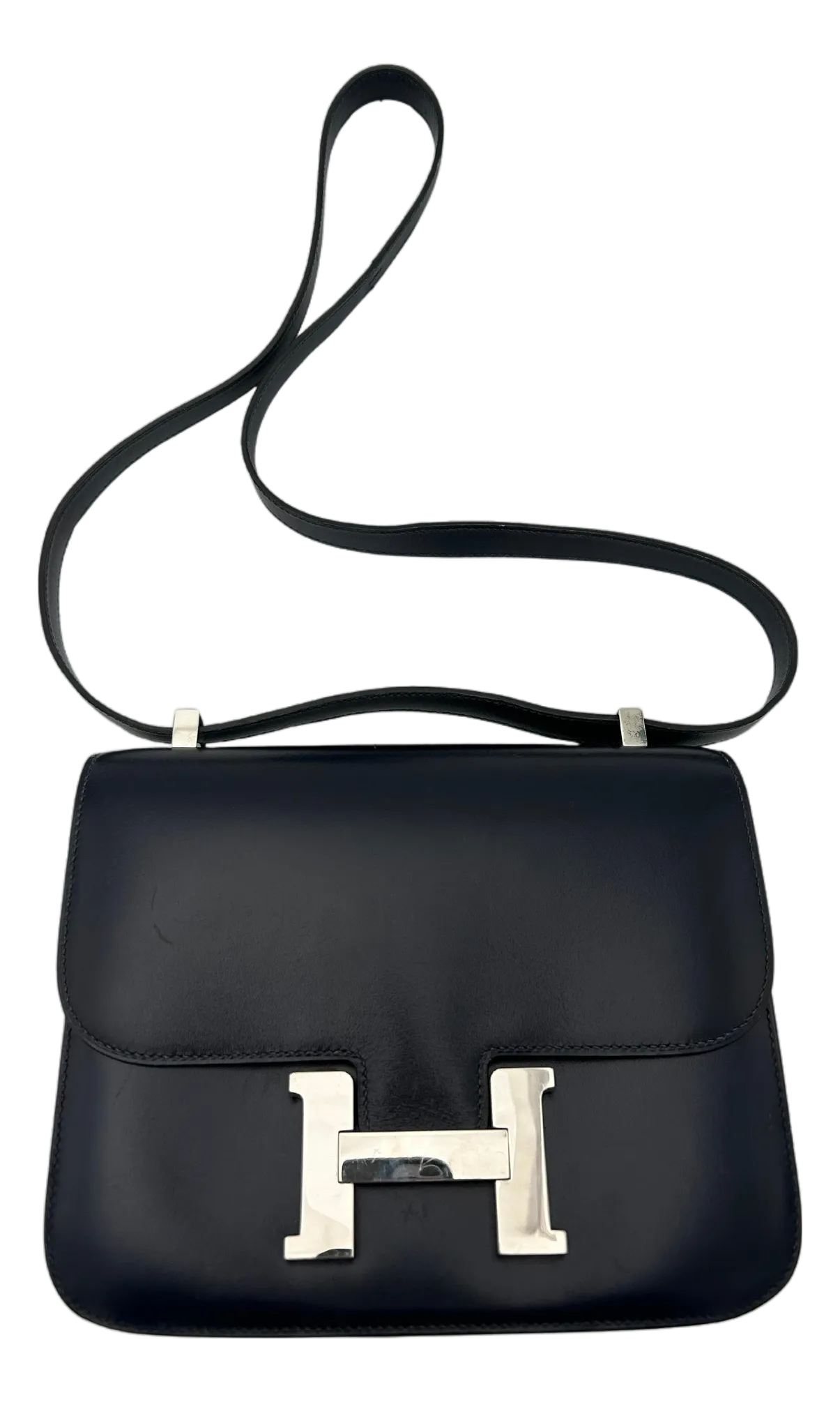 Blue Hermes Constance | Chairish