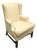 1970s Wingback Chippendale Chair That Strikes a Perfect Balance Between Traditional Sophistication & Sleek Mid-Century Design For Sale
