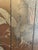 Wood Maitland Smith Folding Screen With a Gold Leaf and Peacock Design For Sale - Image 7 of 9