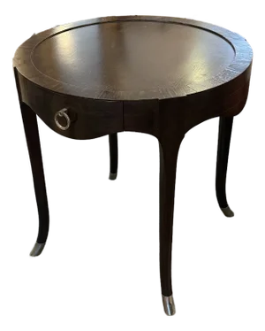 Madeline Stuart Barry Side Table, 30 Inch Round