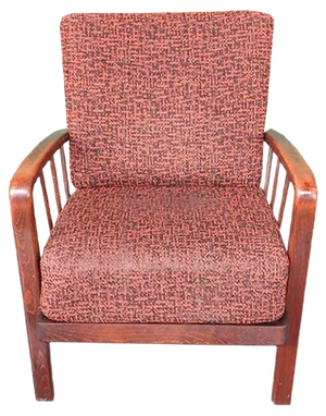 Set of Art Deco Armchairs, 1930s
