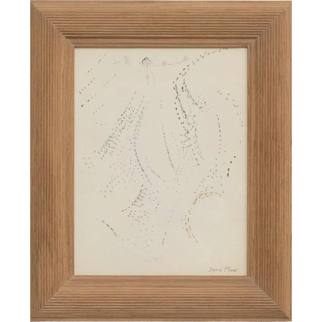 Dora Maar, Pointillist Surrealist Landscape, Paper, Framed For Sale - Image 15 of 15