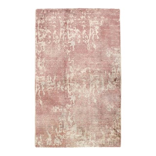 2020s Toupe Modern Rug For Sale