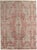 Hand-knotted Indo Persian-Style contemporary wool and silk rug with a muted gray field and soft red overdyed pattern,...